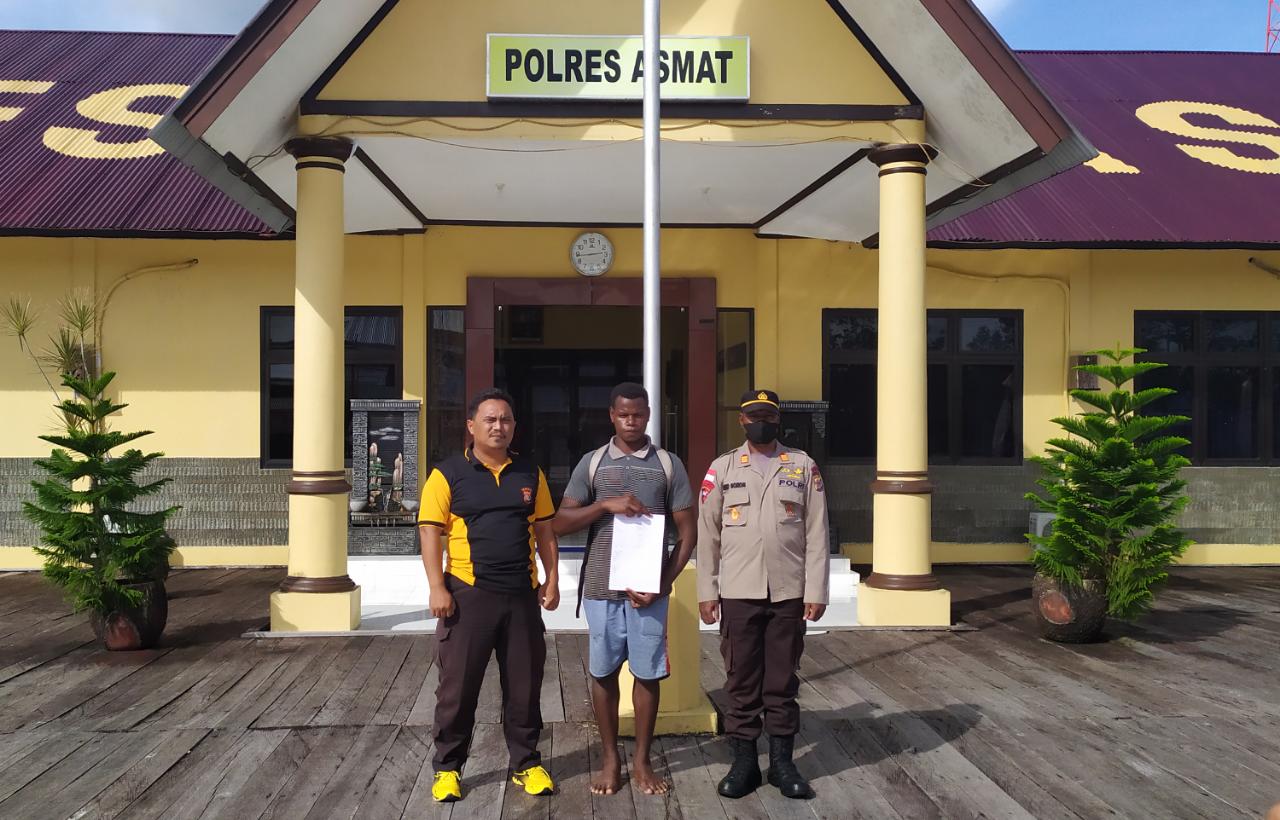 Anak Pedalaman Suku Asmat Menang Lomba Tulis Surat Untuk KAPOLRI