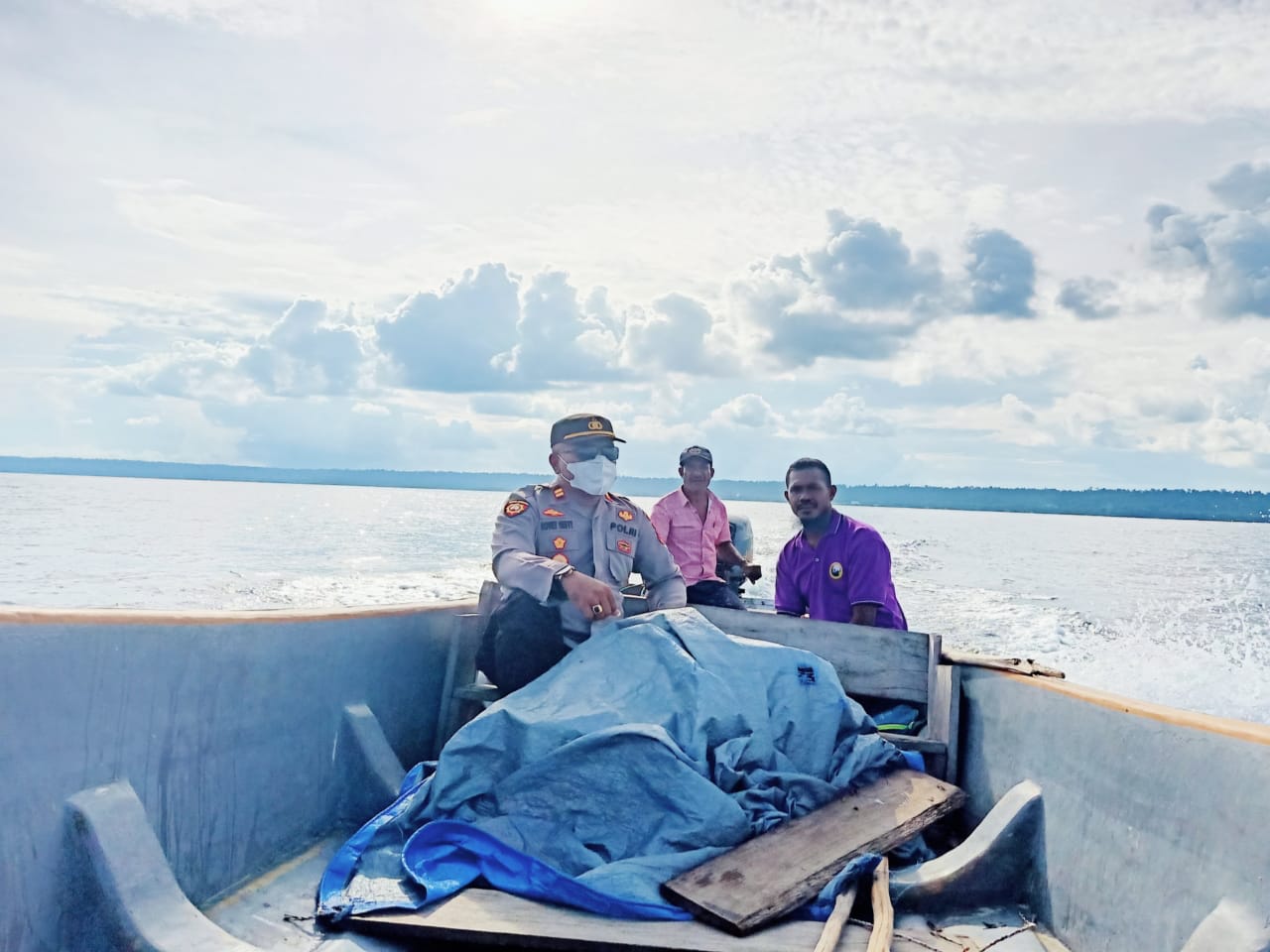 Ini Pesan Kapolsek Padaido saat Sambangi Warga Pesisir Kabupaten Biak