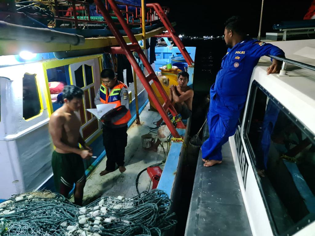 Pos Polairud Kumbe Polres Merauke Laksanakan Binmas Pantai