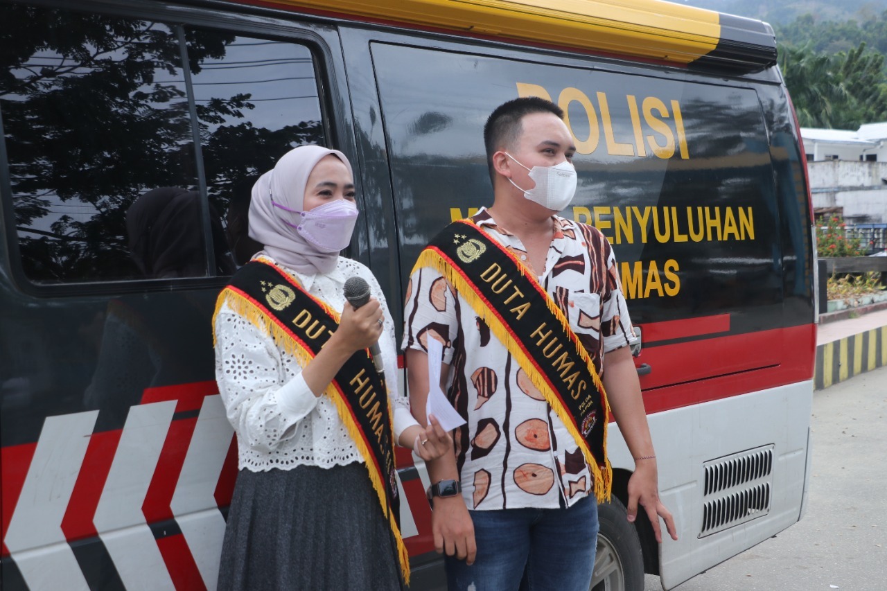 Duta Humas Polda Papua Sosialisasi Lomba dan kegiatan Hut Bhayangkara ke-76