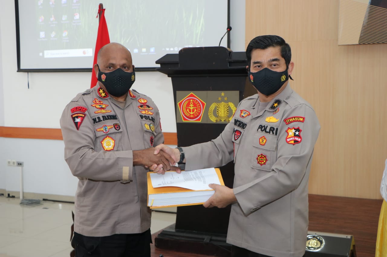 Kapolda Papua Pimpin Taklimat Akhir Audit Kinerja oleh Itwasum Polri Tahap II T.A. 2022
