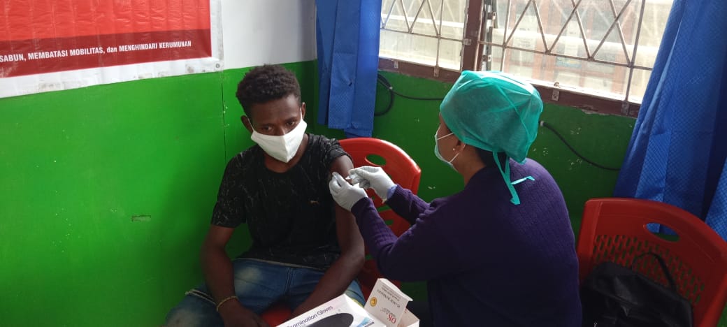 Tingkatkan Kekebalan Kekebalan Tubuh, Tim Vaksinator Gabungan Terus Berikan Pelayanan dan Inovasi