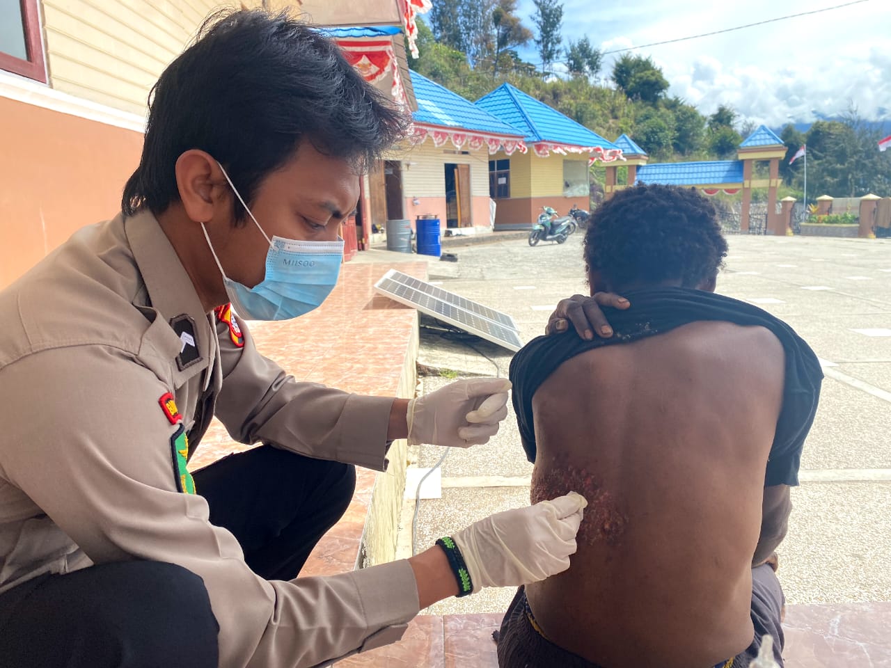 Binmas Noken Kembali Obati Masyarakat Yang Terluka Akibat Beraktivitas