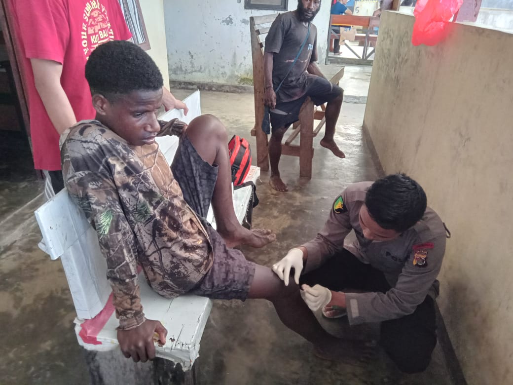 Binmas Noken Wilayah Nduga Rutin Berikan Pelayanan Kesehatan Kepada Masyarakat Di Kabupaten Nduga