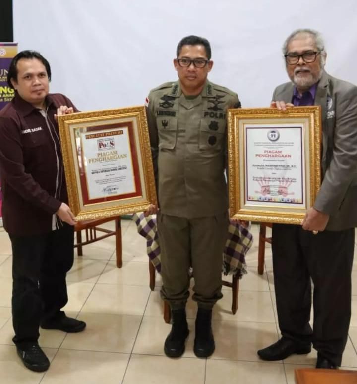 Ketua Komnas Perlindungan Anak Beri Penghargaan Kepada Satgas Ops Damai Cartenz