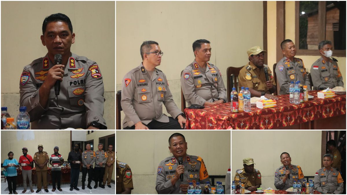 Kunker Kakorbinmas Baharkam Polri Bersama Wakapolda Papua Ke Keerom dalam Rangka Membangun Laboratorium dan Pusat Pelatihan Penanaman Jagung