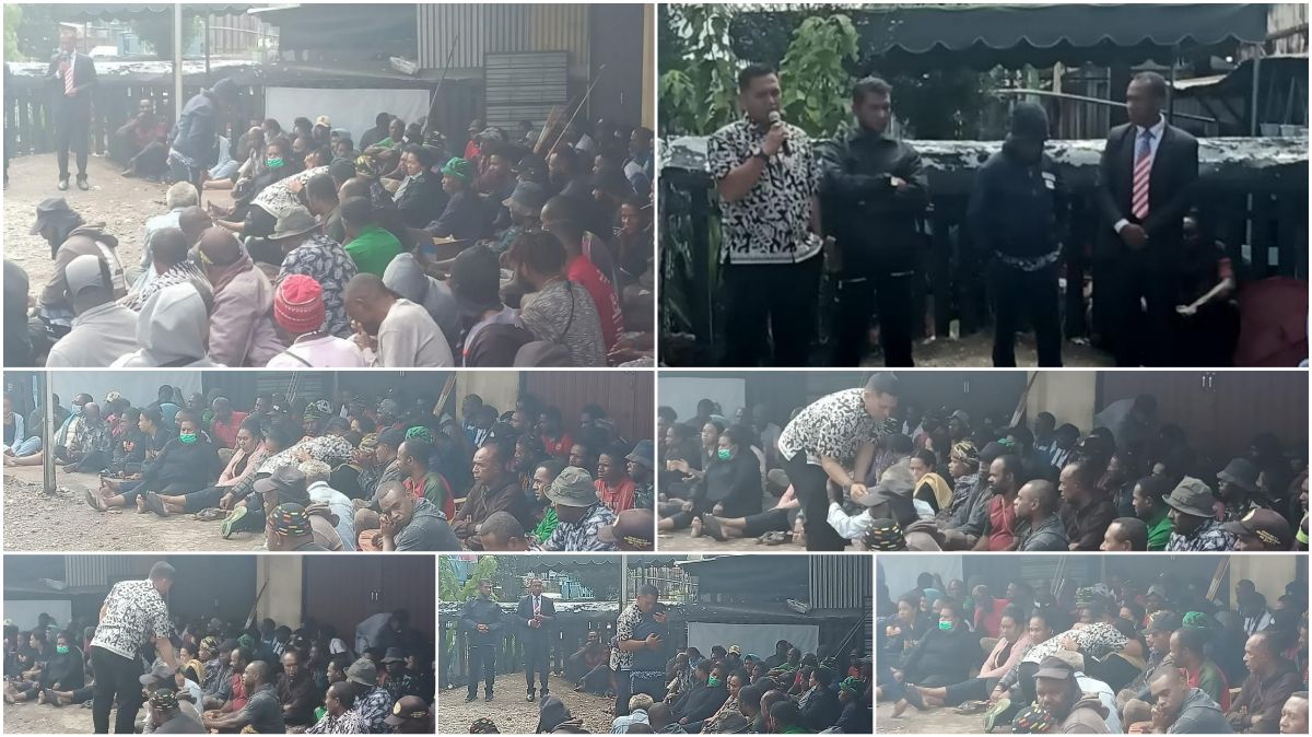 Antisipasi tindakan anarkis, TNI-Polri lakukan pendekatan kepada keluarga korban Pembunuhan Personel Brimob di Napua