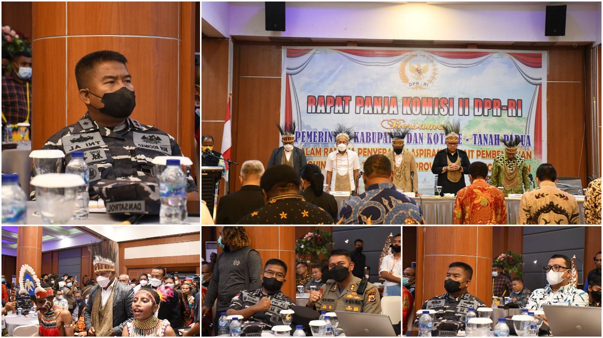 Komandan Satrol Lantamal X Menghadiri Rapat Panja Komisi II DPR-RI