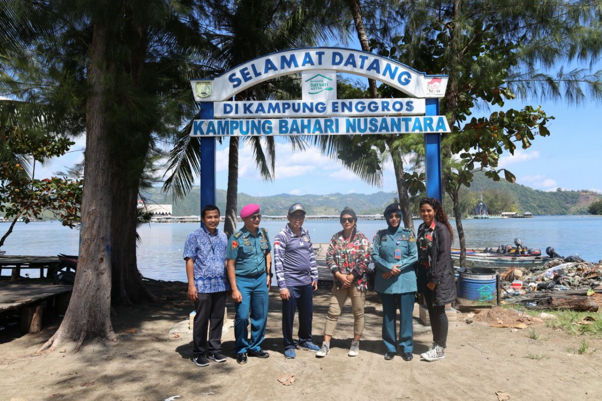 Pemberdayaan Masyarakat Pesisir, Lantamal X Kunjungi UMKM Kampung Pulau Kosong