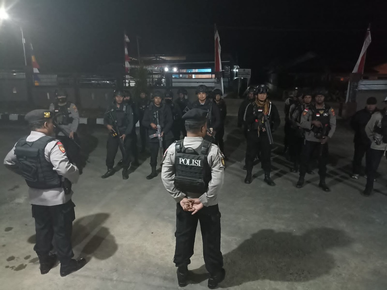 Polres Dogiyai Melaksanakan Patroli Kegiatan Rutin Yang Ditingkatkan (KRYD)