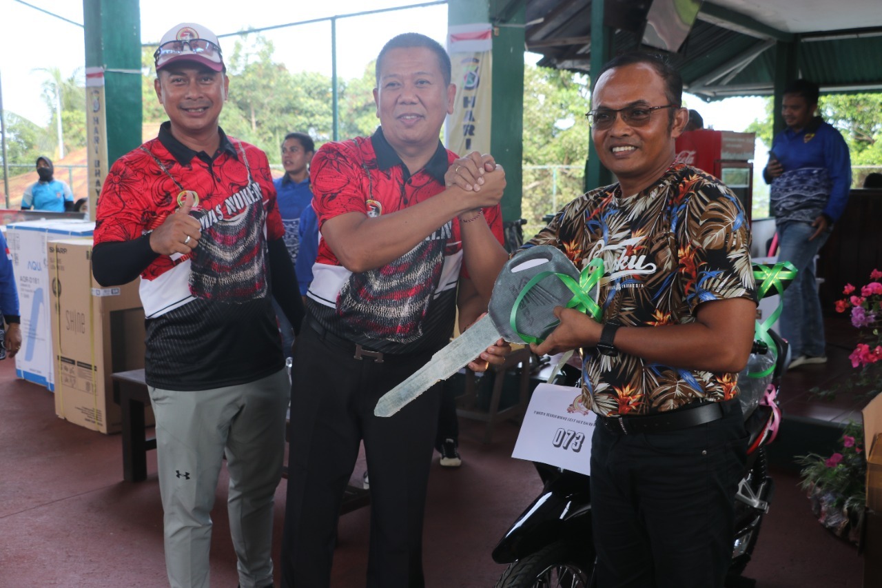 Wakapolda Papua Hadiri Penutupan Turnament Golf dalam Rangka Hari Bhayangkara ke-76