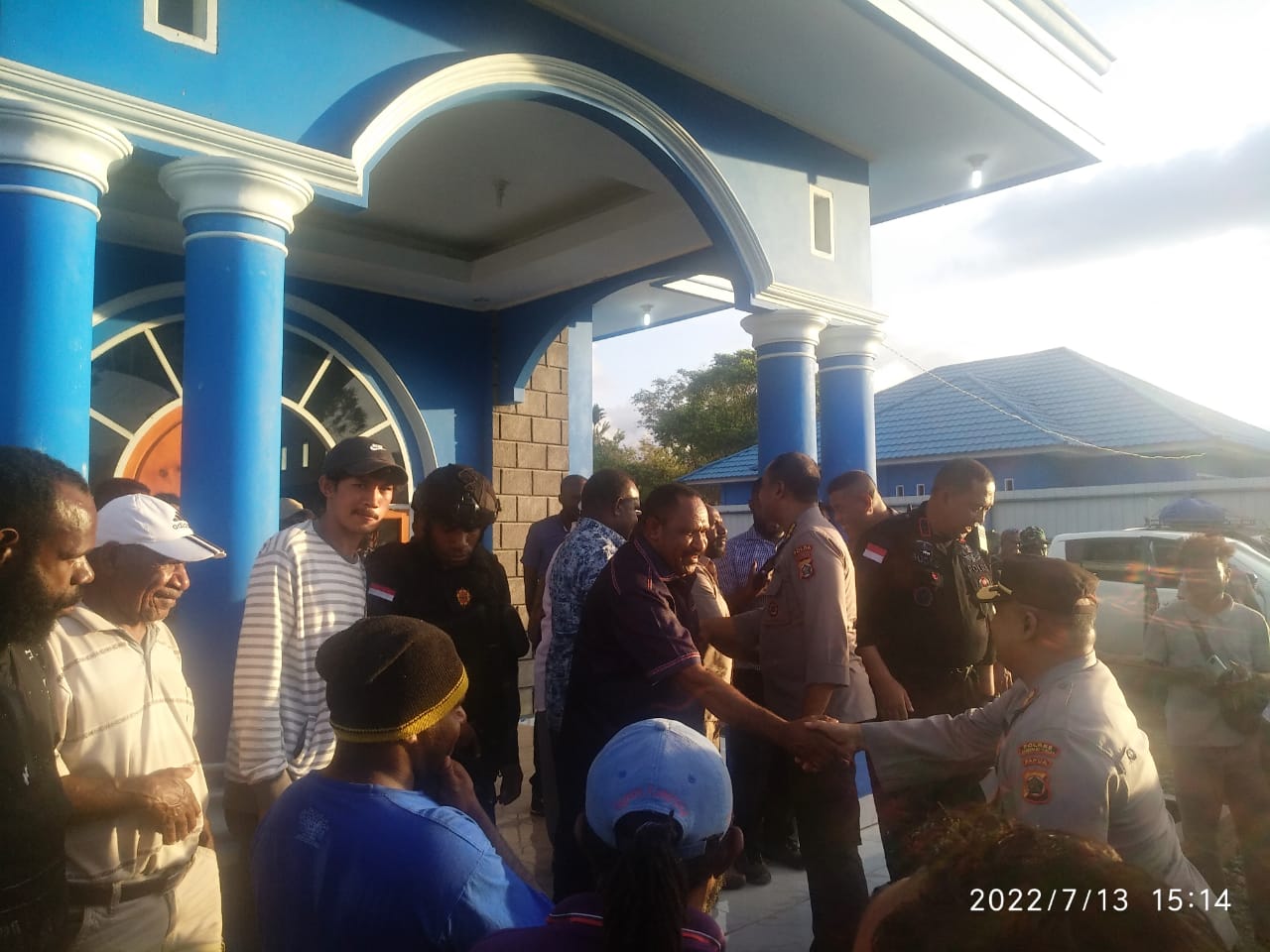 Kunjungi Pasar Central Kobakma, Irwasda Polda Papua: Aktifitas Perekonomian Berjalan Normal Kembali