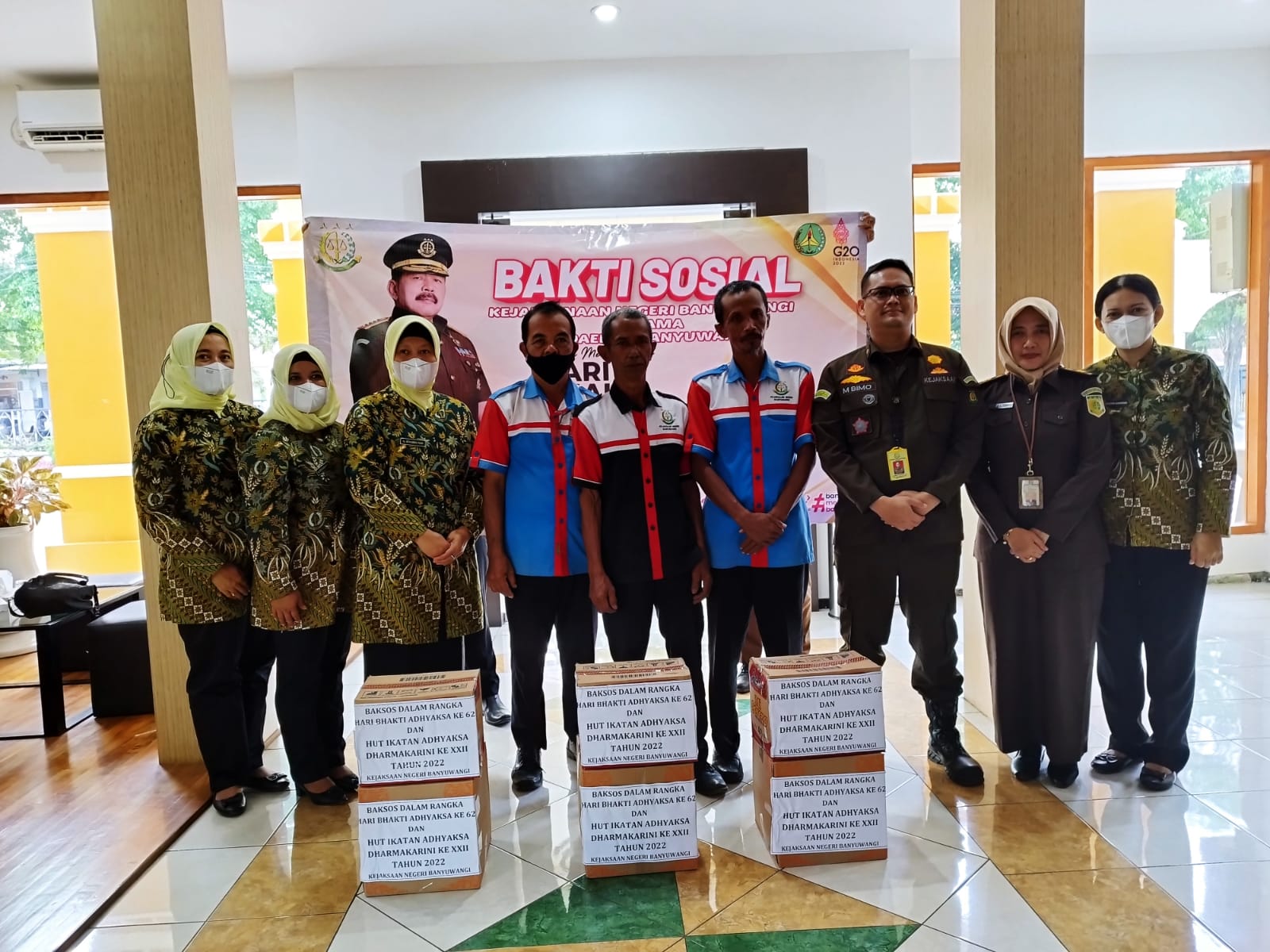 HUT Adhyaksa, Kejaksaan Gelar Baksos Untuk Anak Yatim dan Disabilitas