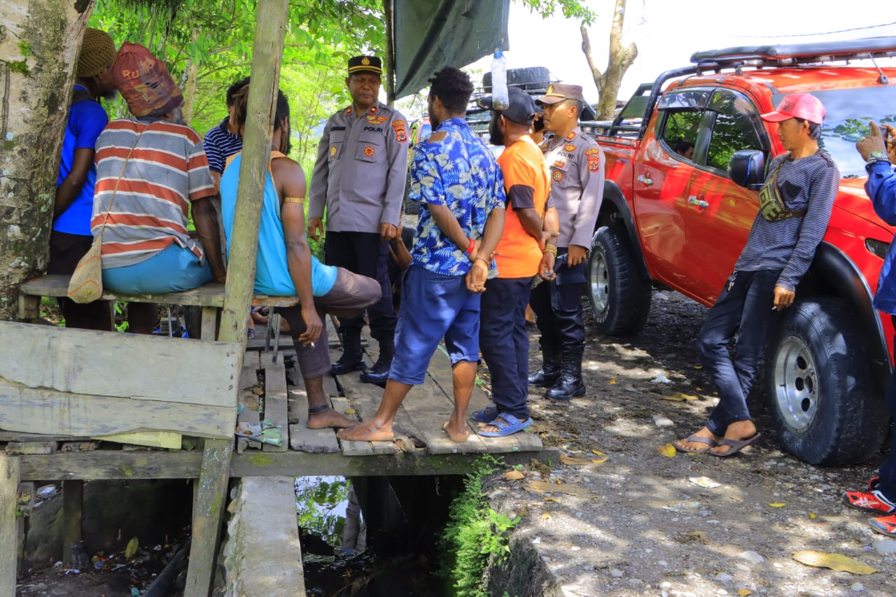 Cegah Kriminalitas Kapolres Yalimo Berikan Himbauan Kepada Masyarakat