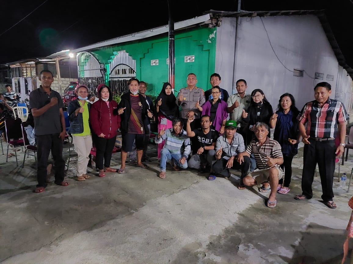 Wujudkan Kamtibmas, Kapolsek Sentani Kota Berikan Pesan-Pesan Kamtibmas