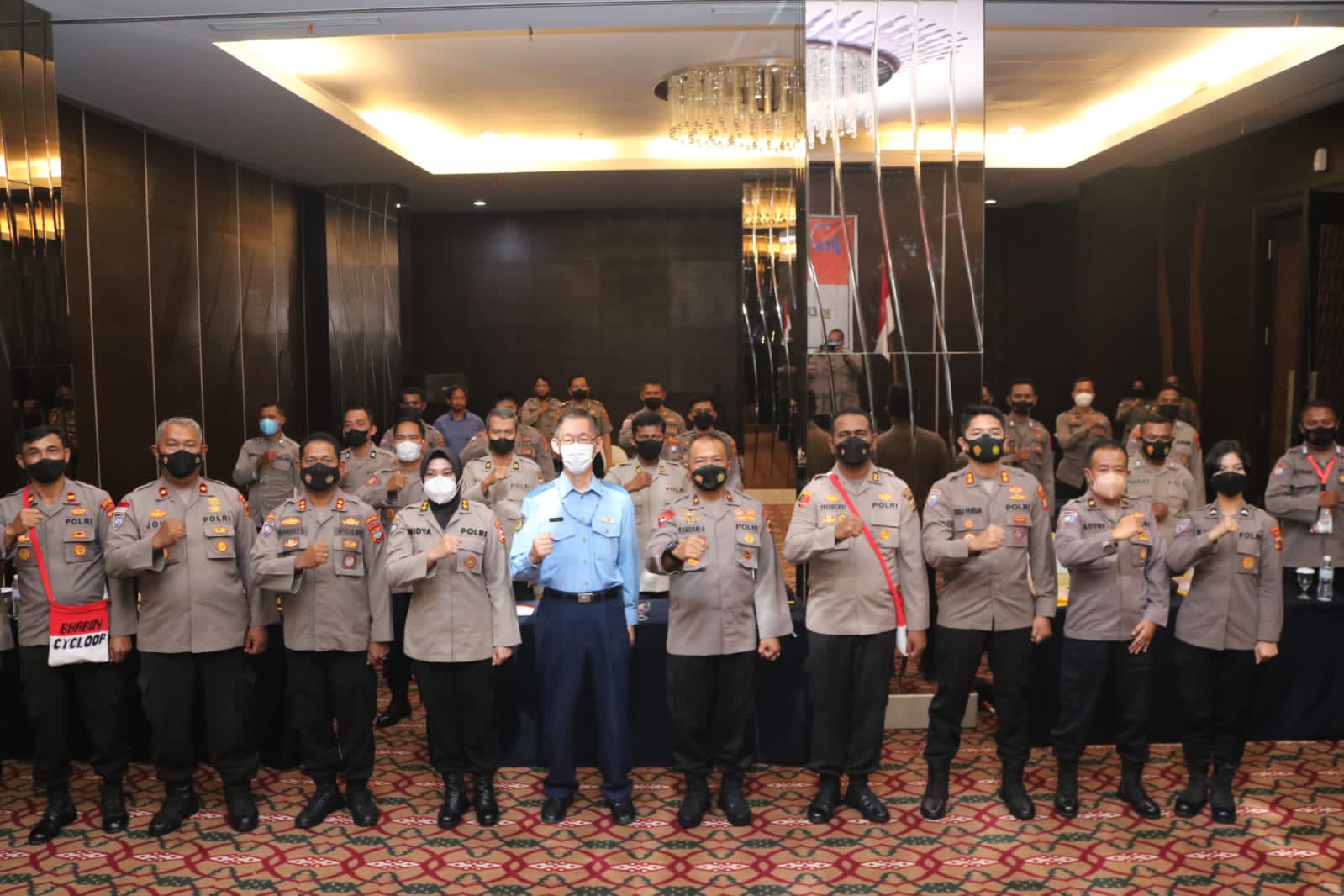 Wakapolda Papua Buka Pelaksanaan Pilot Project JICA In Country Training (ICT) Lintas Papua