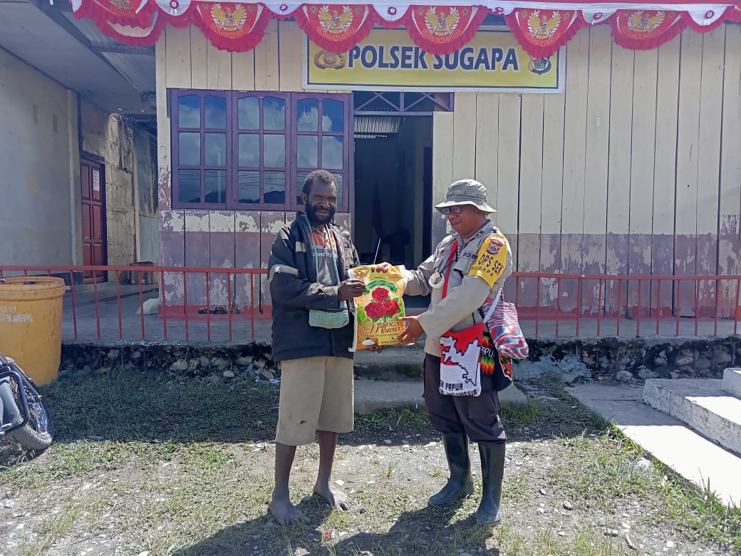 Bertemu Tokoh Pemuda Intan Jaya, Binmas Noken Ajak Berperan Aktif Jaga Kamtibmas