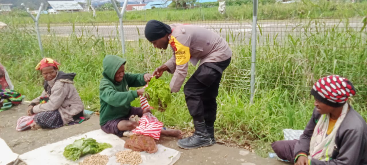Himbau Kamtibmas Binmas Noken Polri Turun ke Jalan