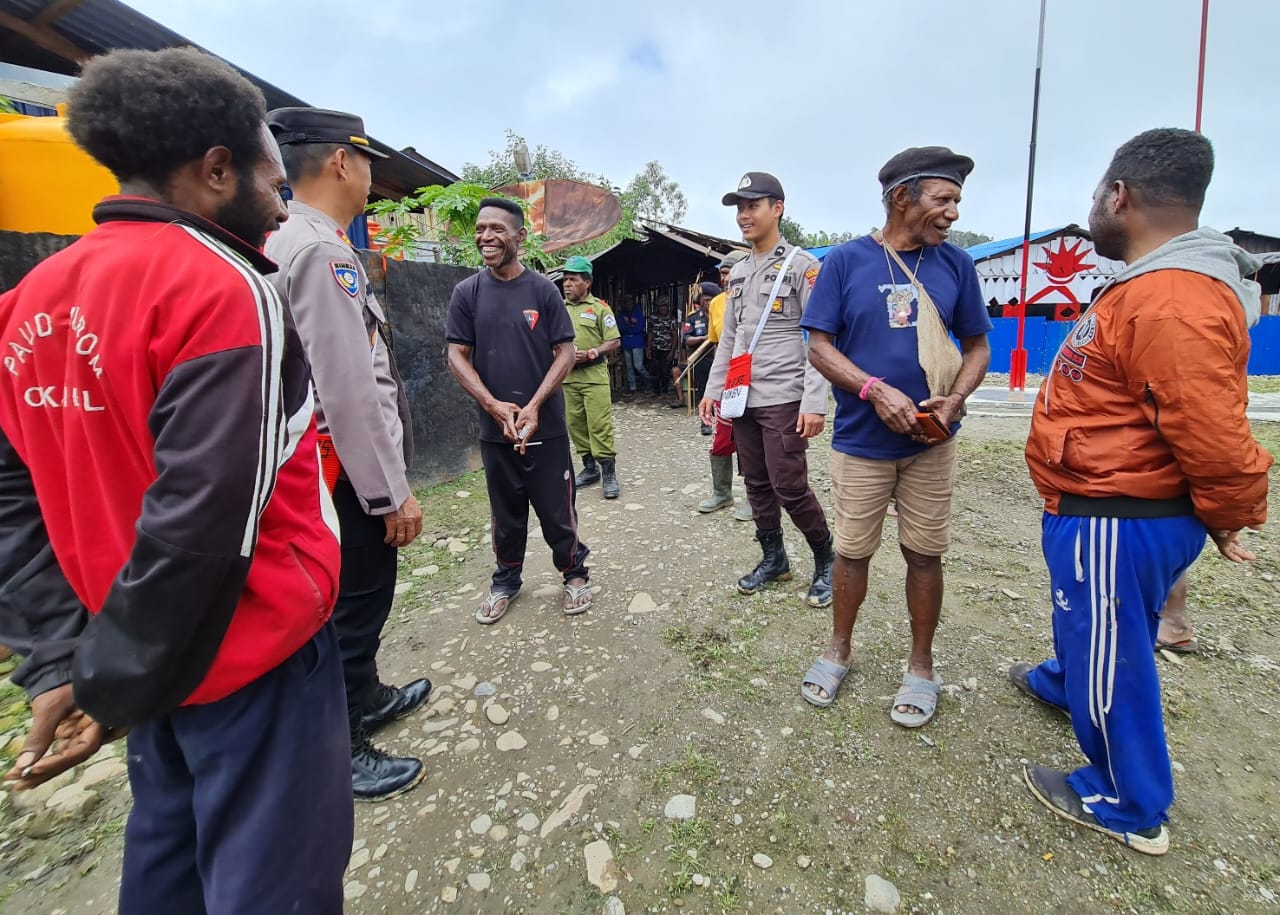 Jaga Kamtibmas, Satgas Binmas Ops Damai Cartenz Ajak Tokoh Masyarakat Berperan Aktif