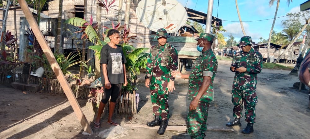 Pastikan Pembangunan TMMD Reg Ke-114 Berjalan Lancar, Dandim 1710/Mimika Beserta Rombongan Laksanakan Peninjauan Secara Langsung