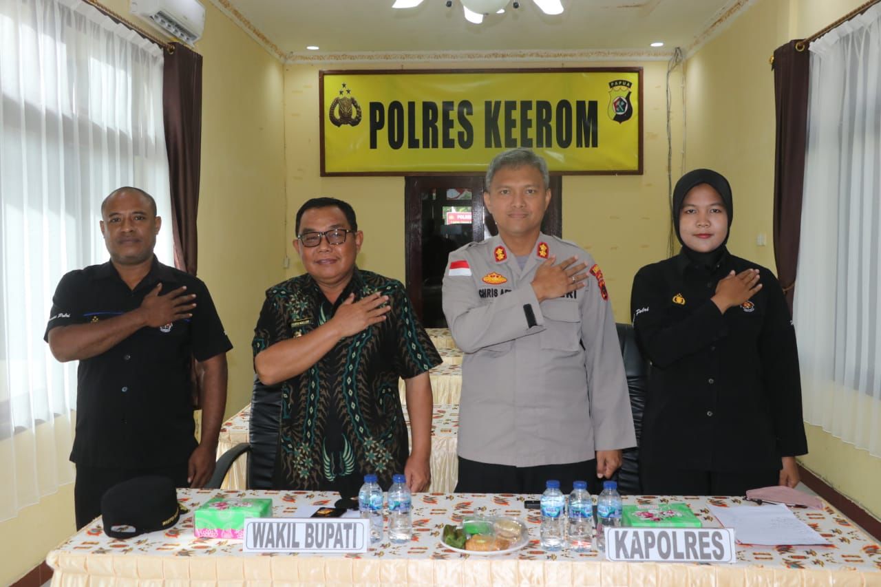 Dialog Interaktif Dengan Tema “Wujudkan Kamtibmas Yang Aman Dan Damai di Kabupaten Keerom”