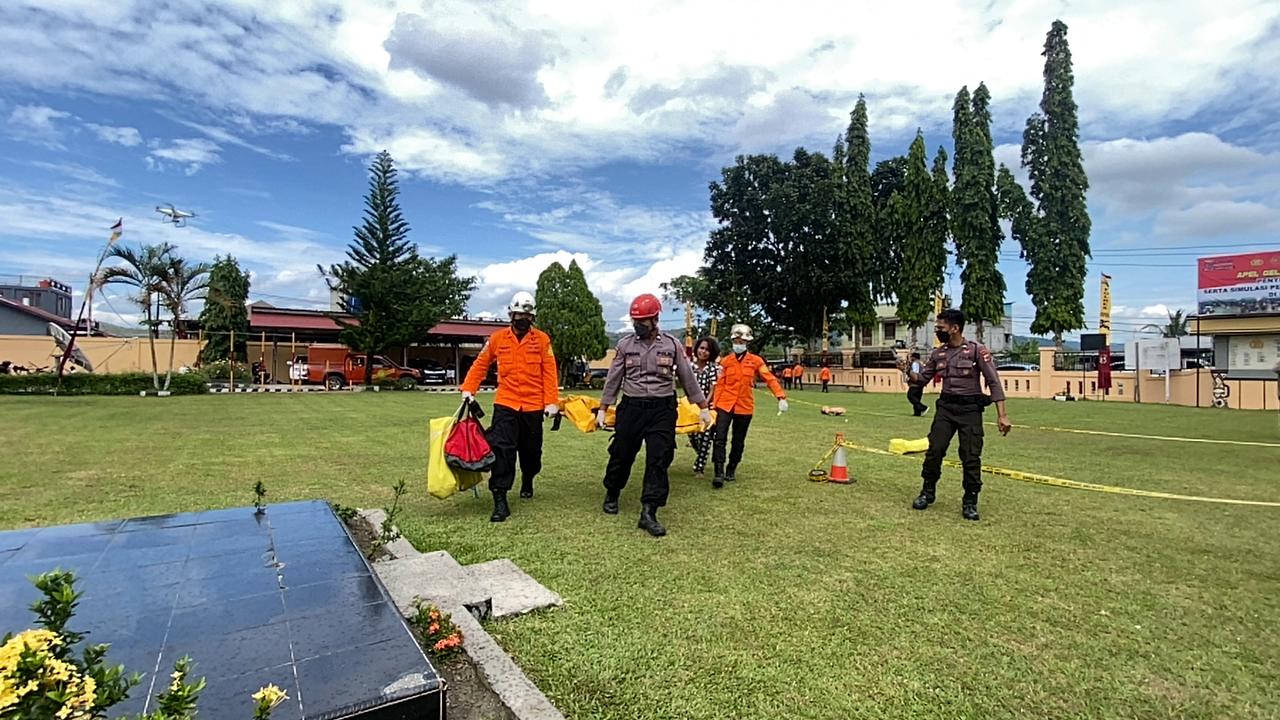 Dit Samapta Polda Papua Laksanakan Apel Gelar TRC Penyelamatan dan Evakuasi