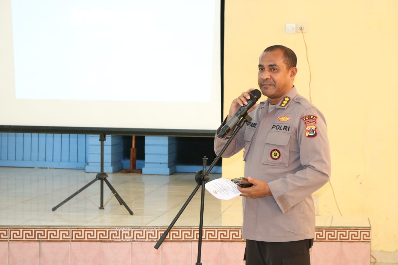 Irwasda Polda Papua Buka Kegiatan Lauching Buku Sosilogi Kemitraan dan Masyarakat