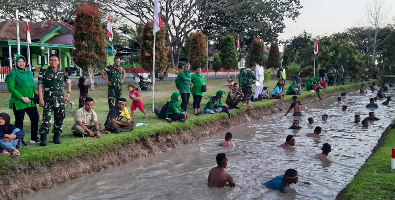 Meriahkan HUT Kemerdekaan RI Ke-77, Korem 174/ATW Merauke Gelar Berbagai Perlombaan