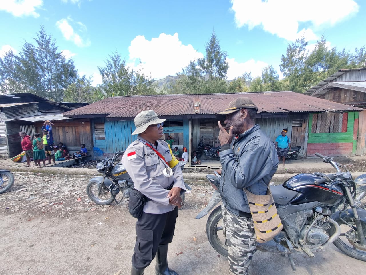 Sambang Kamtibmas Melalui Tokoh, Terus Digencarkan Binmas Noken Intan Jaya