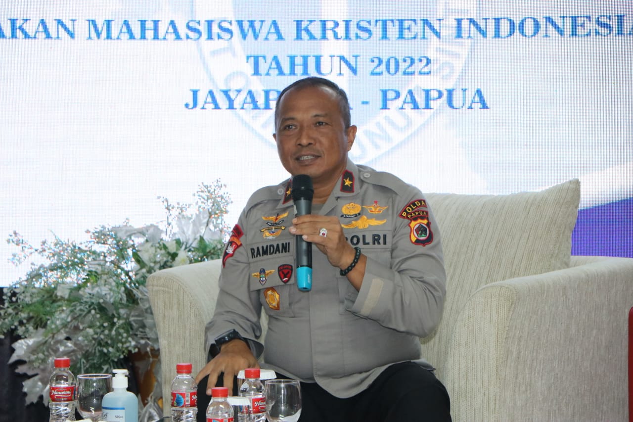 Wakapolda Papua Hadiri Kegiatan Konsultasi Nasional GMKI