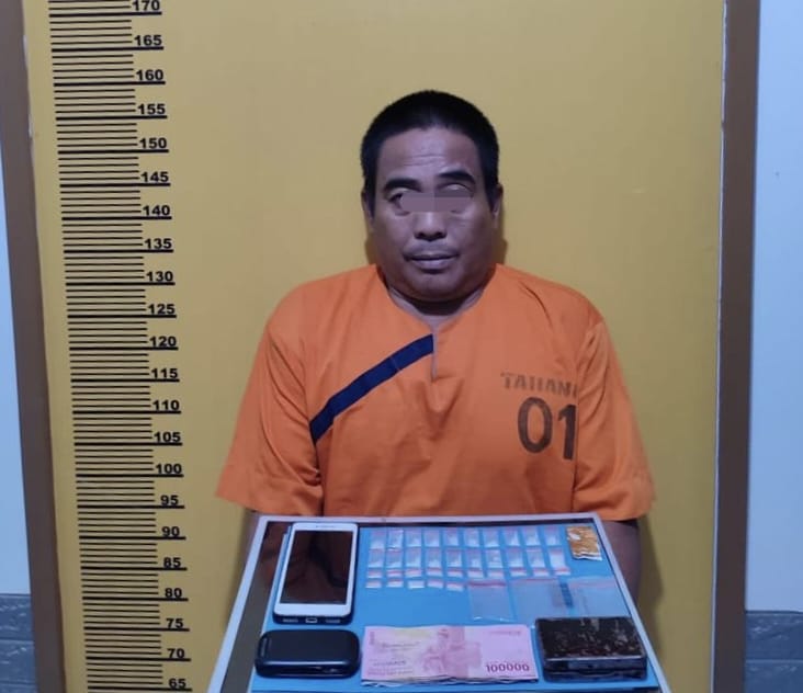 Edarkan 5.90 Gram Sabu, Warga Pangkalan Kasai Diamankan Polisi