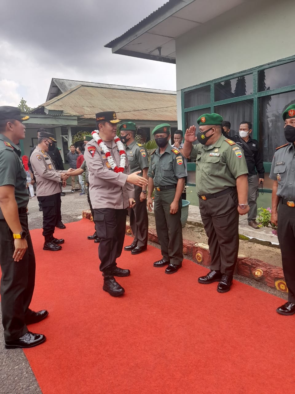 Kunjungan Kerja Kapolda Riau Irjen ke Indragiri Hulu beserta rombongan