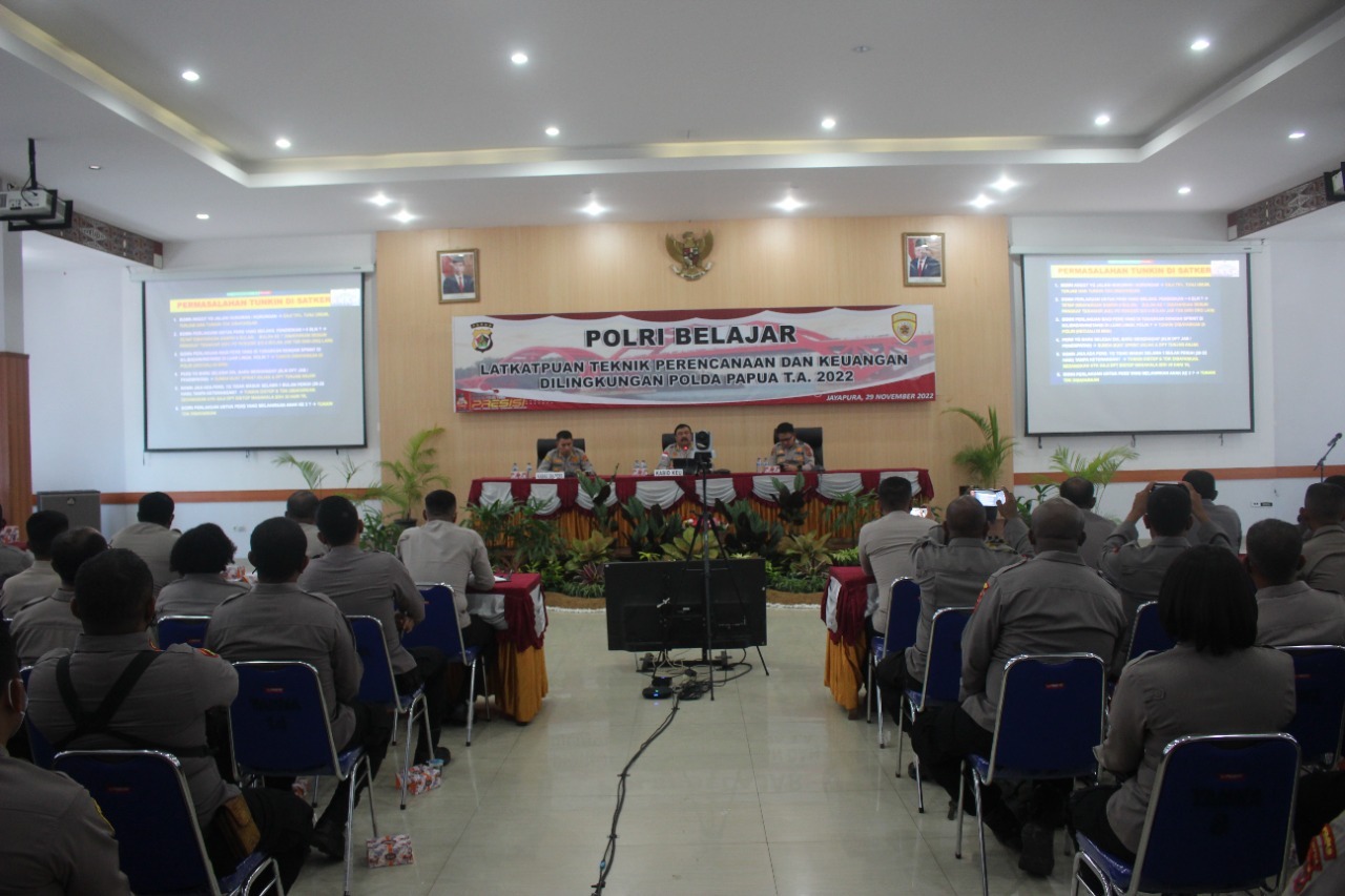 Polda Papua Menggelar Kegiatan “Polisi Belajar” Kepada Perwira SIP Angkatan 50 dan 51