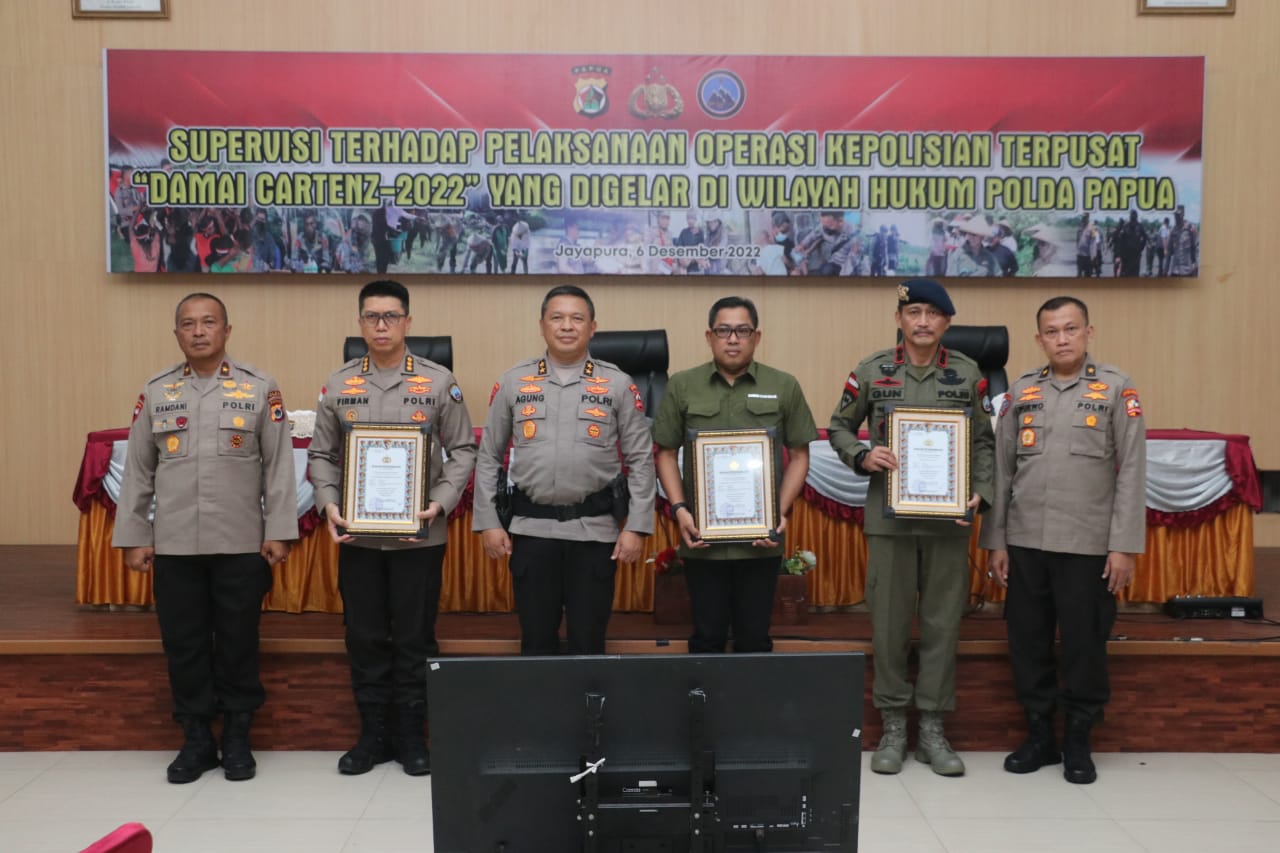 Asops Kapolri Kunjungi Papua, Apresiasi Kinerja Anggota Damai Cartenz
