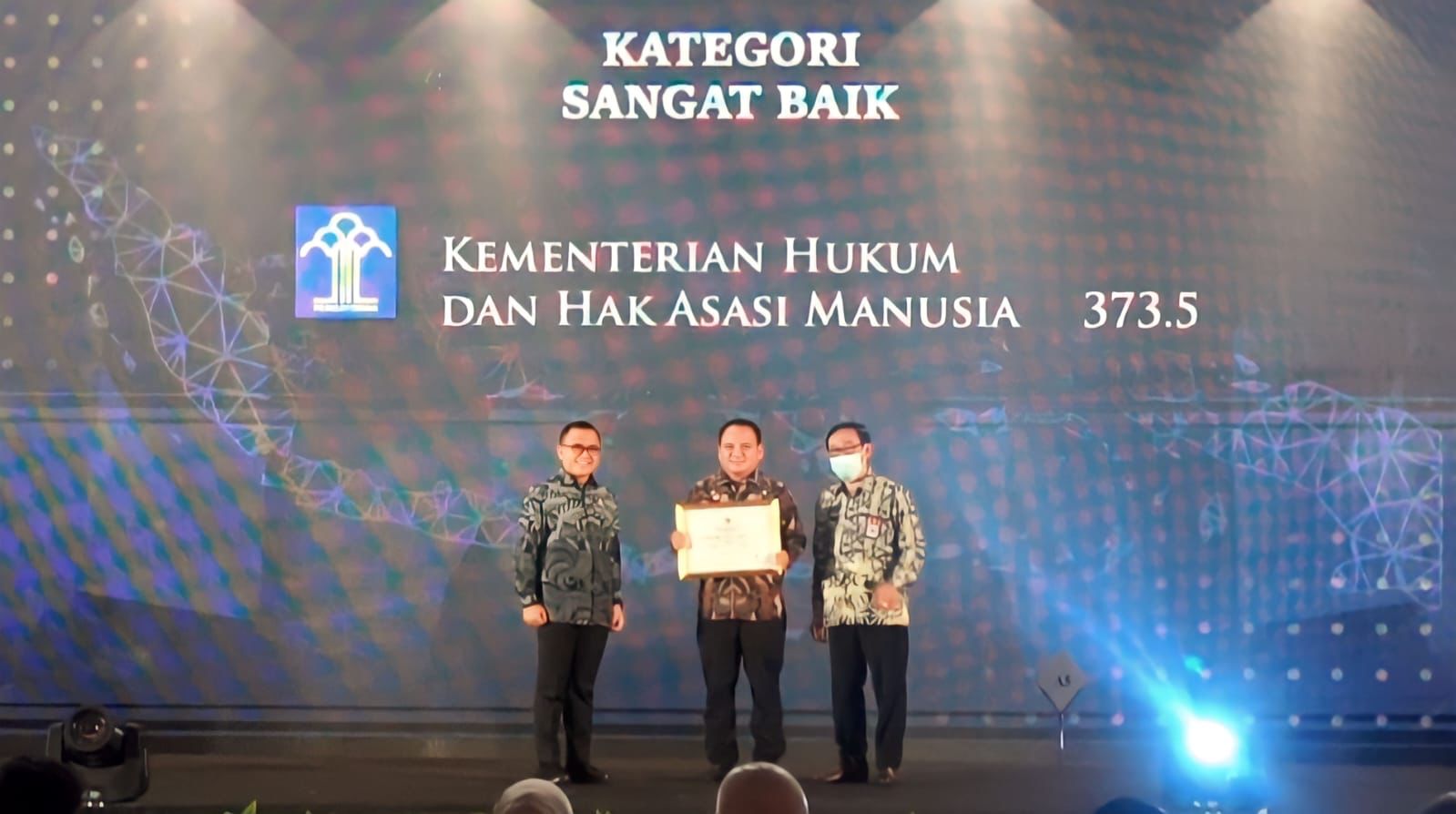 Kemenkumham Raih Predikat Sistem Merit Sangat Bai