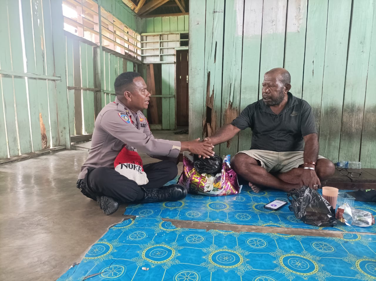 Jelang Hari Raya Natal, Binmas Noken Nduga Gencarkan Program Koteka