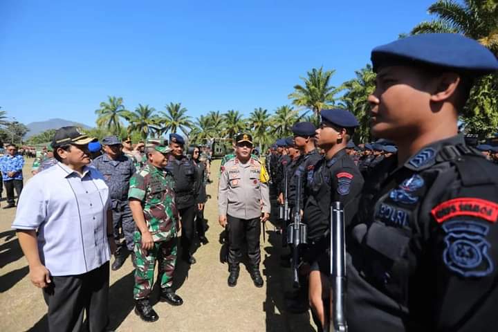 Polda Sumut dan Kodam I Bukit Barisan Apel Pengamanan F1 Powerboat dan Kunker Presiden RI