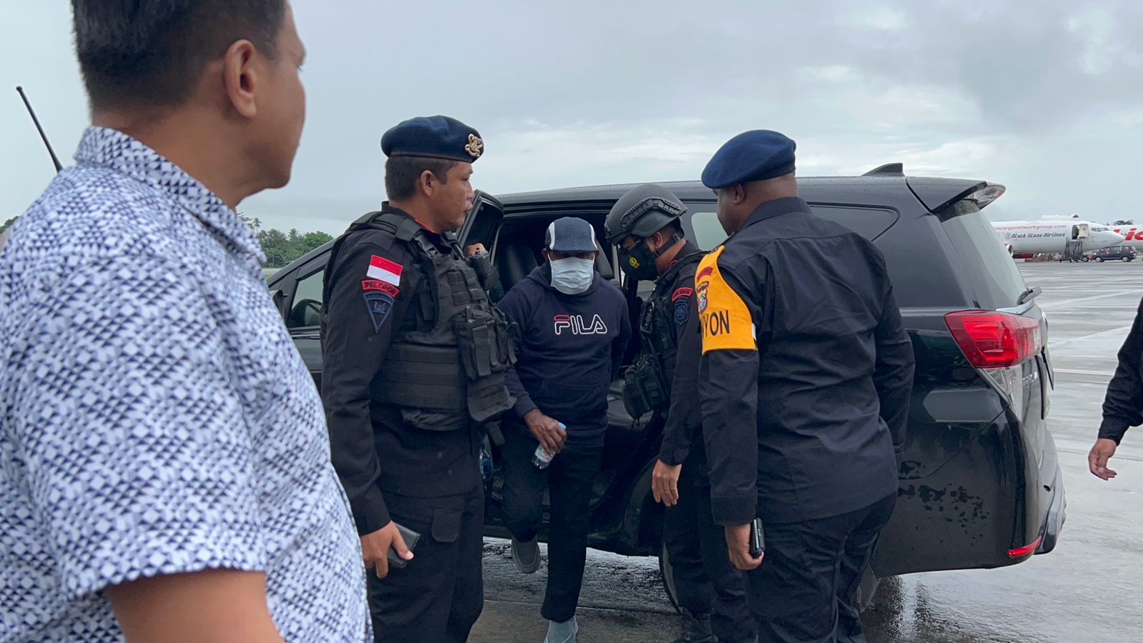 RHP Terduga Pelaku Kasus Korupsi Diamankan KPK di Sentani
