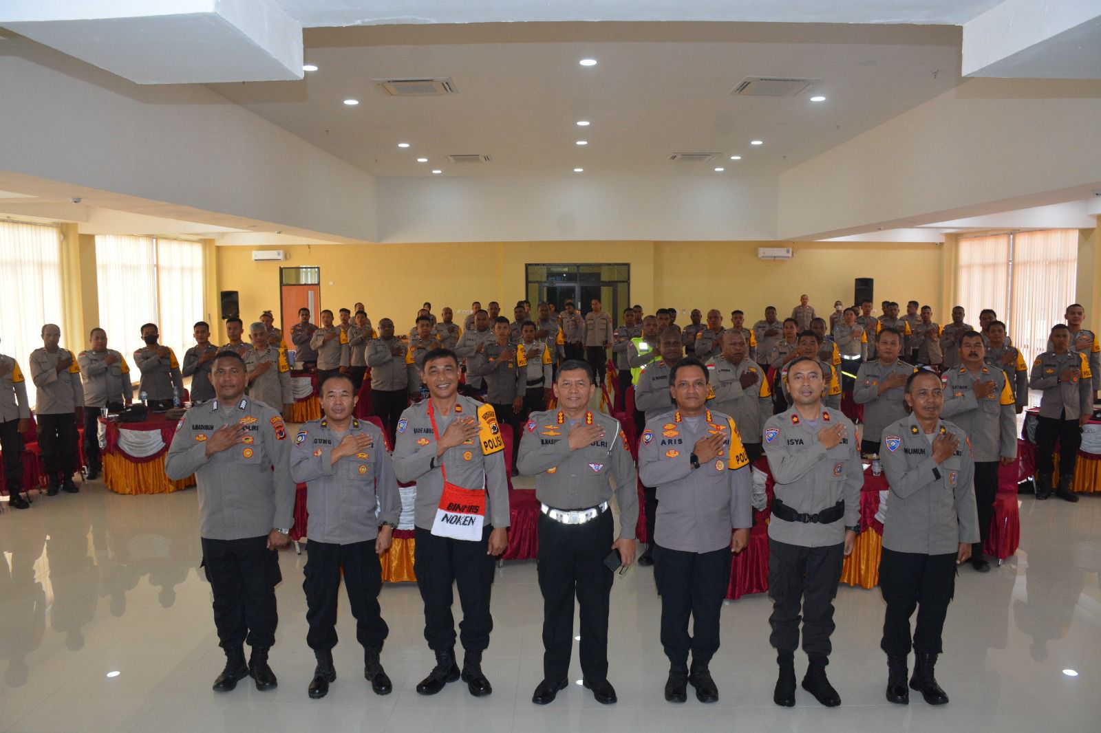 Polda Papua Gelar Pembekalan Bagi Polisi RW