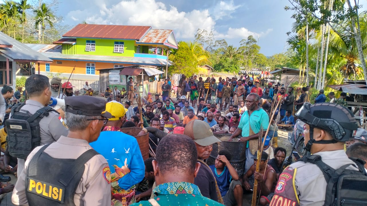Polisi Tangani Kasus Pertikaian Antar Suku di Nabire