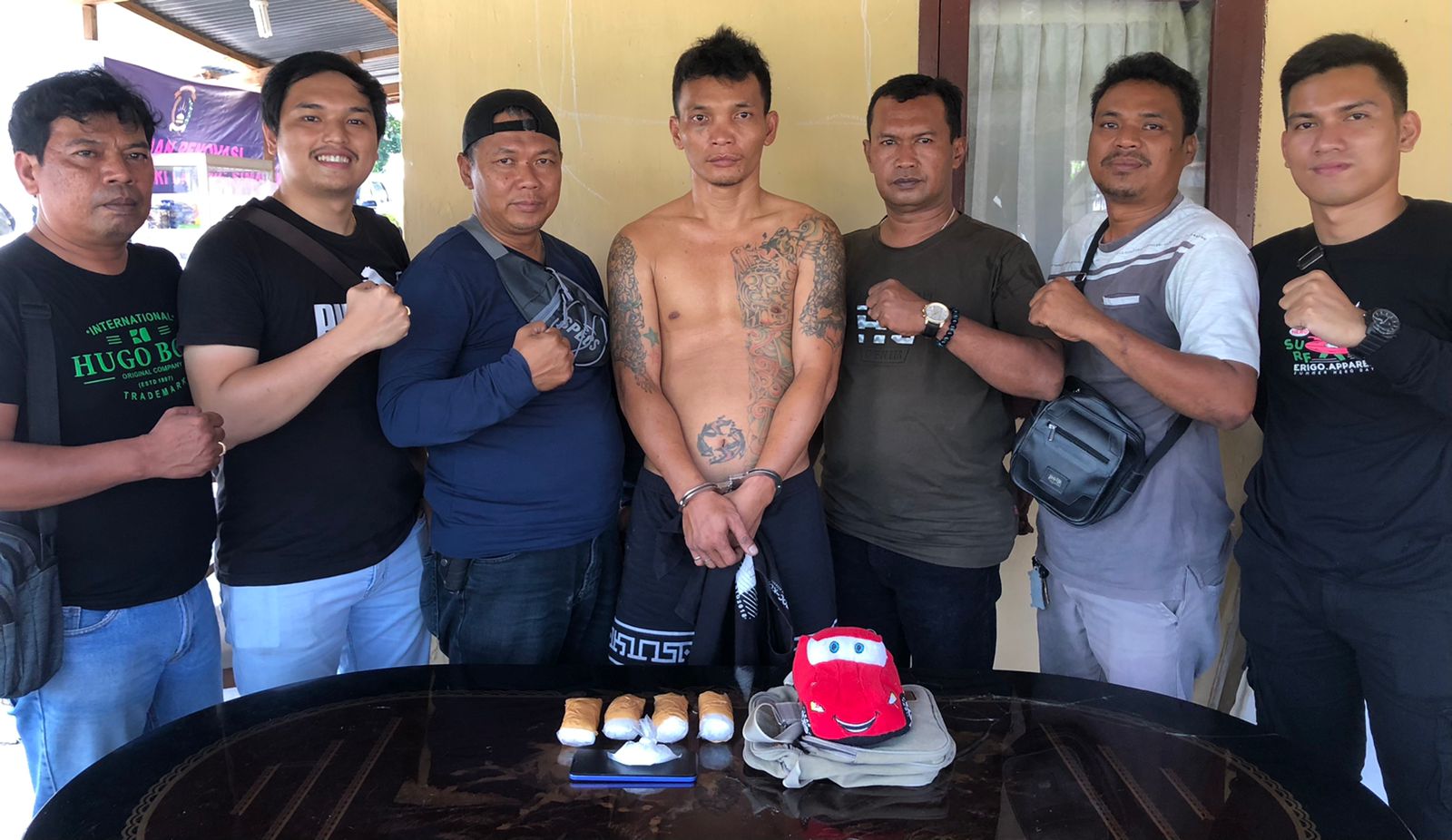 Sat Narkoba Polres Simalungun Ringkus Bandar Besar Narkoba Perumnas Batu VI Kecamatan Siantar