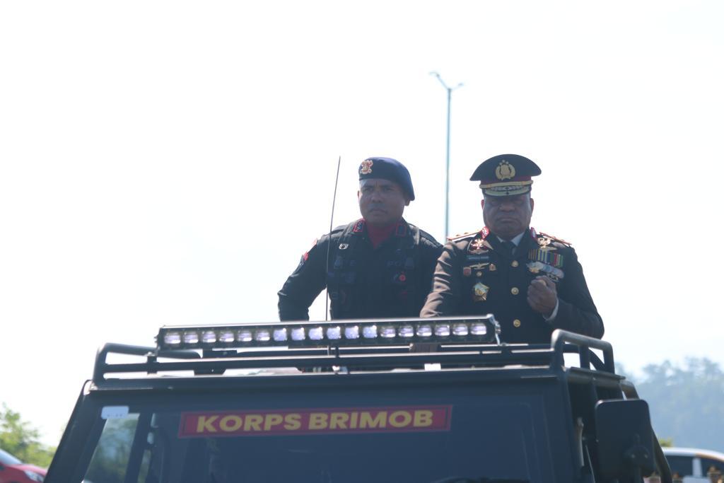 Pimpin Upacara Hari Bhayangkara Ke-77, Kapolda Papua: Komitmen Polri Untuk Pemilu Damai dan Kemajuan Indonesia