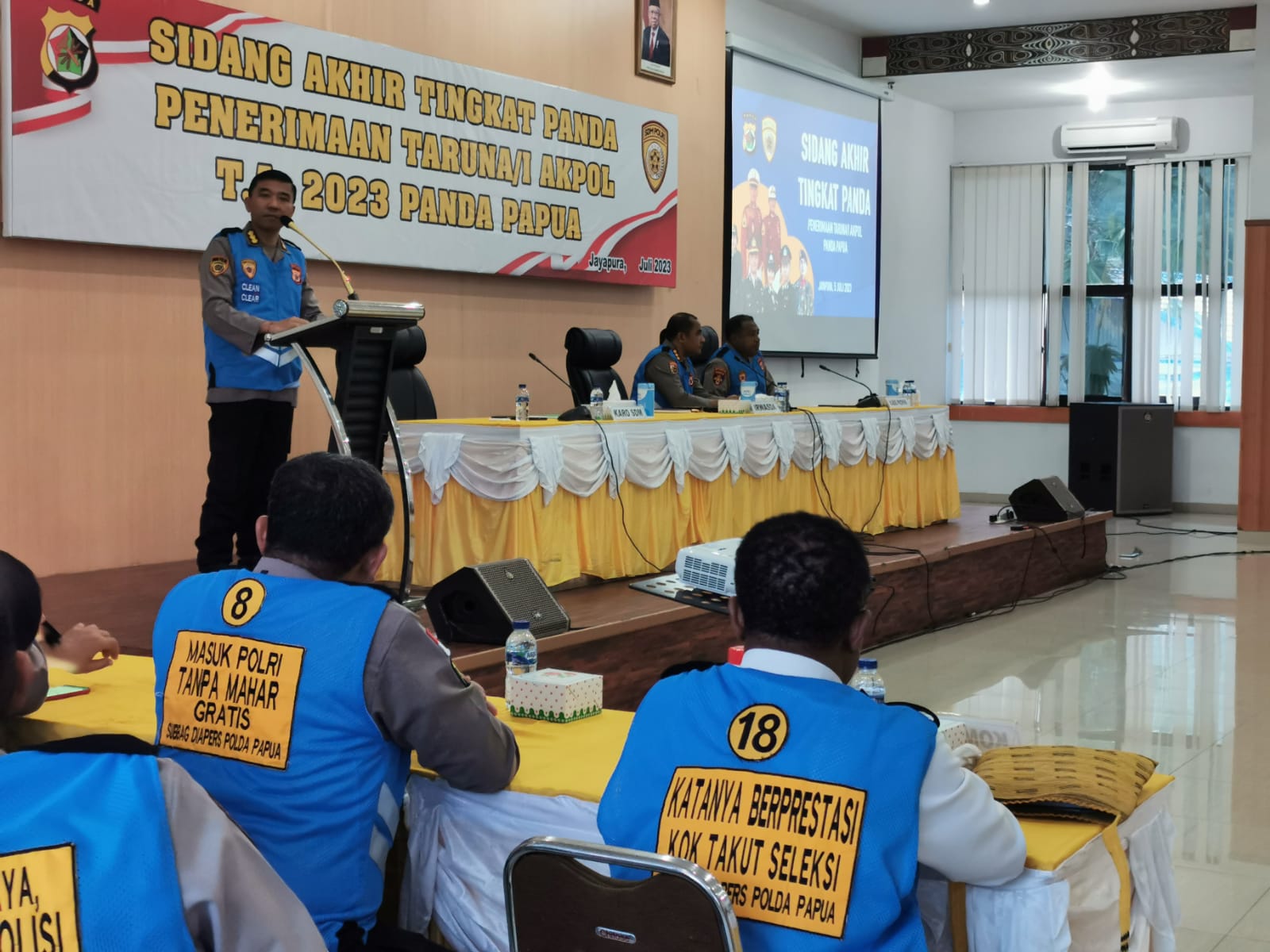 Polda Papua Kirim 9 Catar AKPOL 2023 ke Panpus, 2 Diantaranya Asli Putra Putri Papua