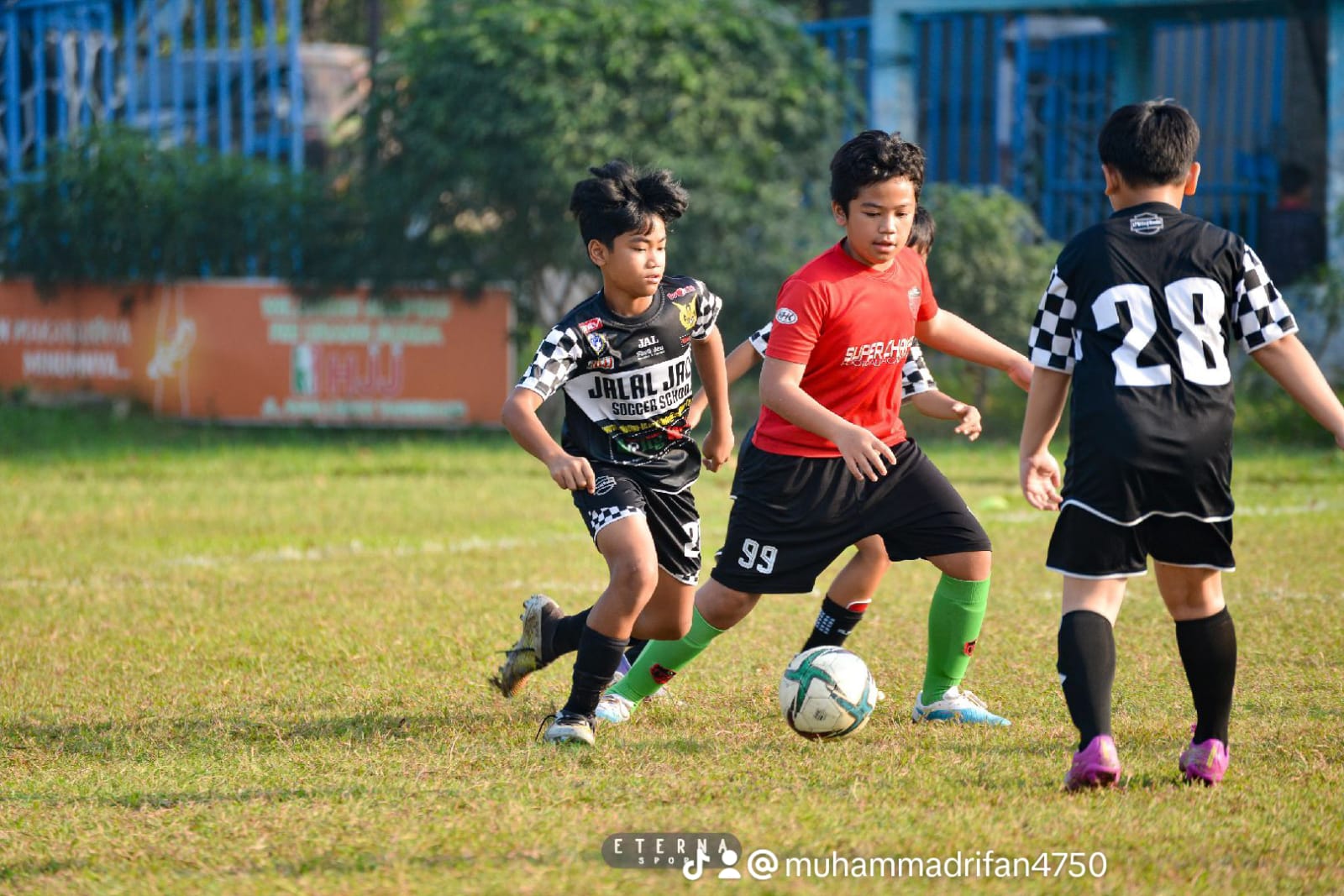 Rifhan pemain andalan lini tengah SSB Jalal Jalil U-12