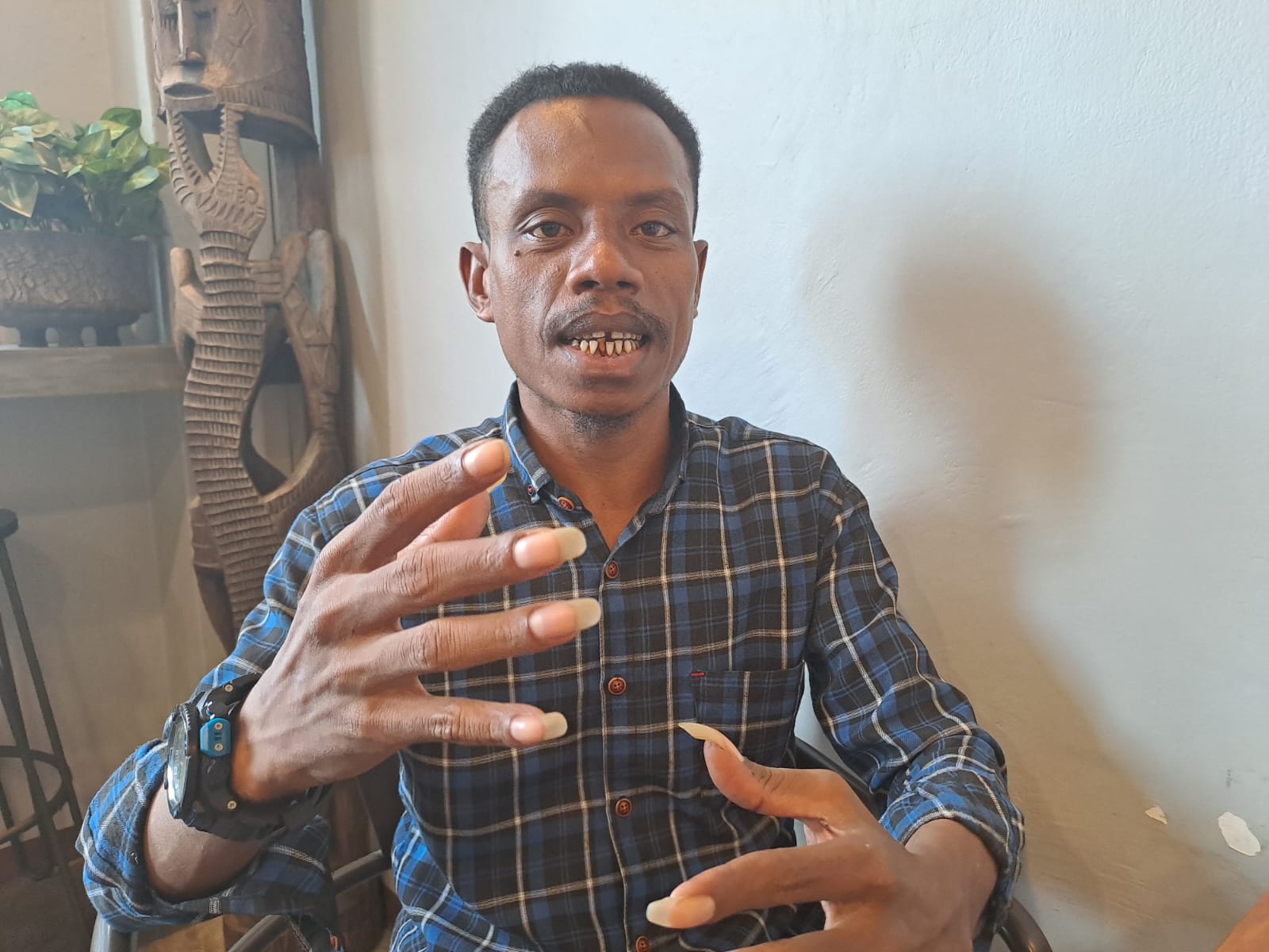 Jelang Pemilu Serentak, Aktivis Pemuda Papua Ajak Warga Jaga Keamanan dan Fokus pada Pembangunan