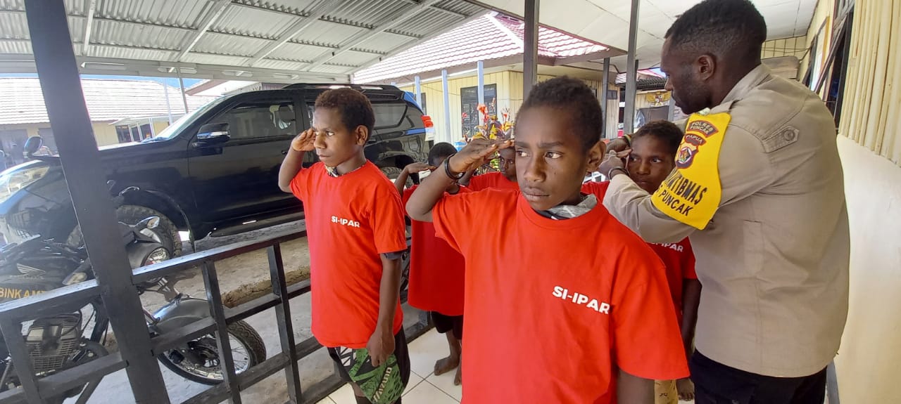 Program Si-ipar Tingkatkan Wawasan Kebangsaan Anak-Anak di Ilaga