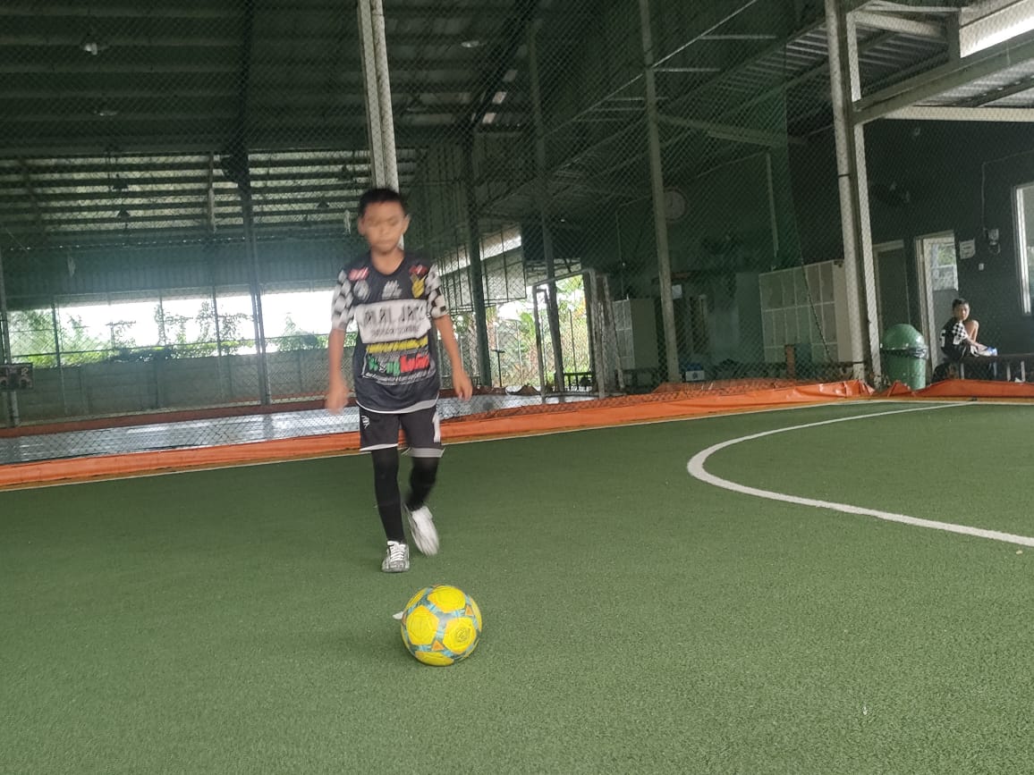 Fikri Striker Jalal Jalil U-12, Memiliki Skill Bermain Bola sangat baik