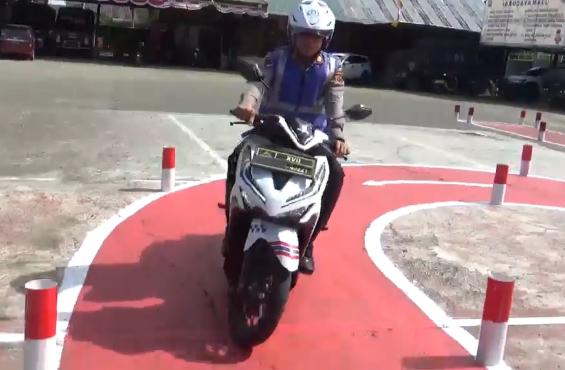 Polres Nabire Ubah Materi Ujian Praktik SIM Angka 8 Menjadi Huruf S