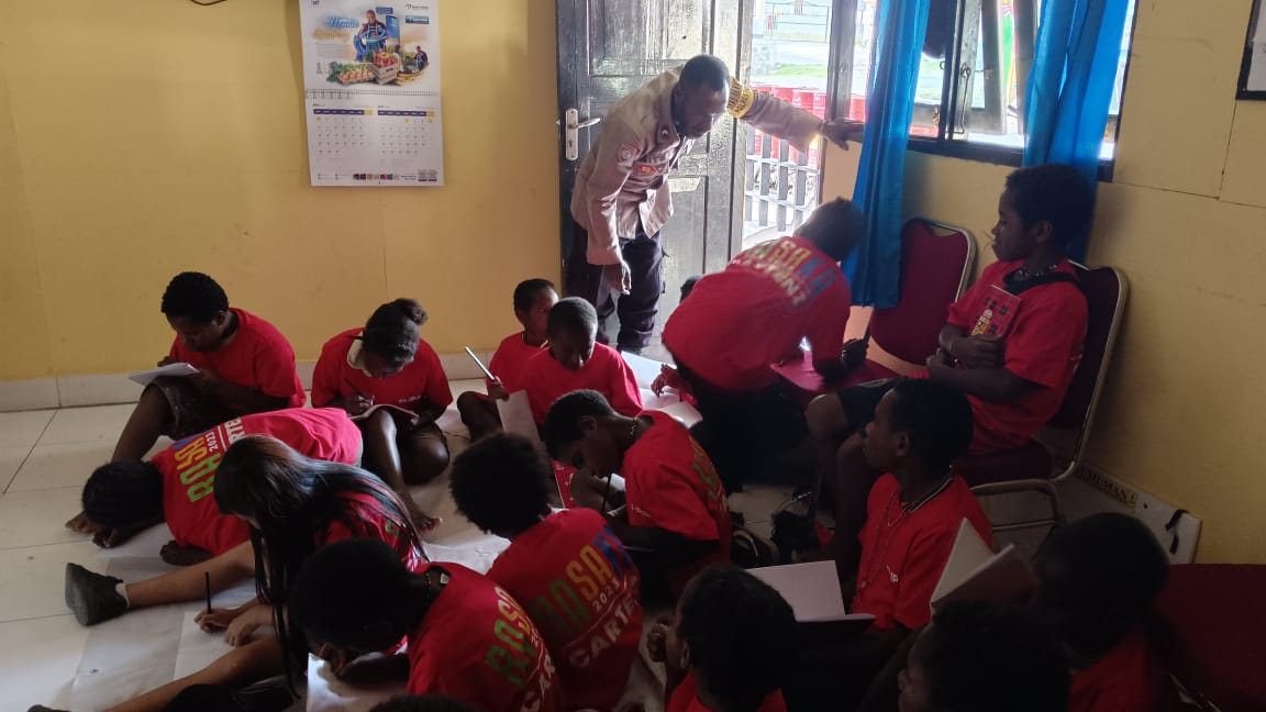 Wawasan Kebangsaan Anak Puncak Terpacu Melalui Polisi Pi Ajar