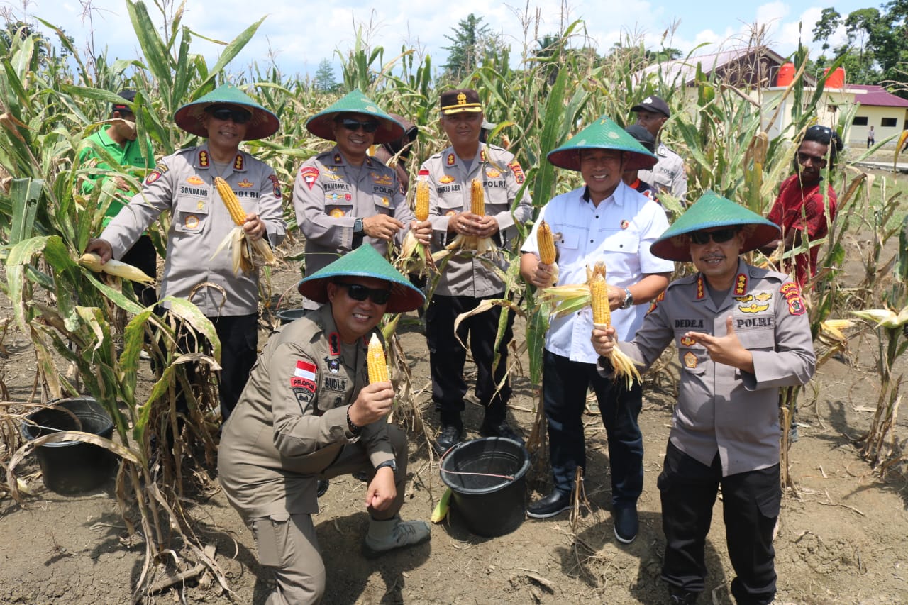 Wakapolda Papua Lakukan Kunjungan Kerja ke Balai Pusdiklat Jagung Korbinmas Baharkam Polri